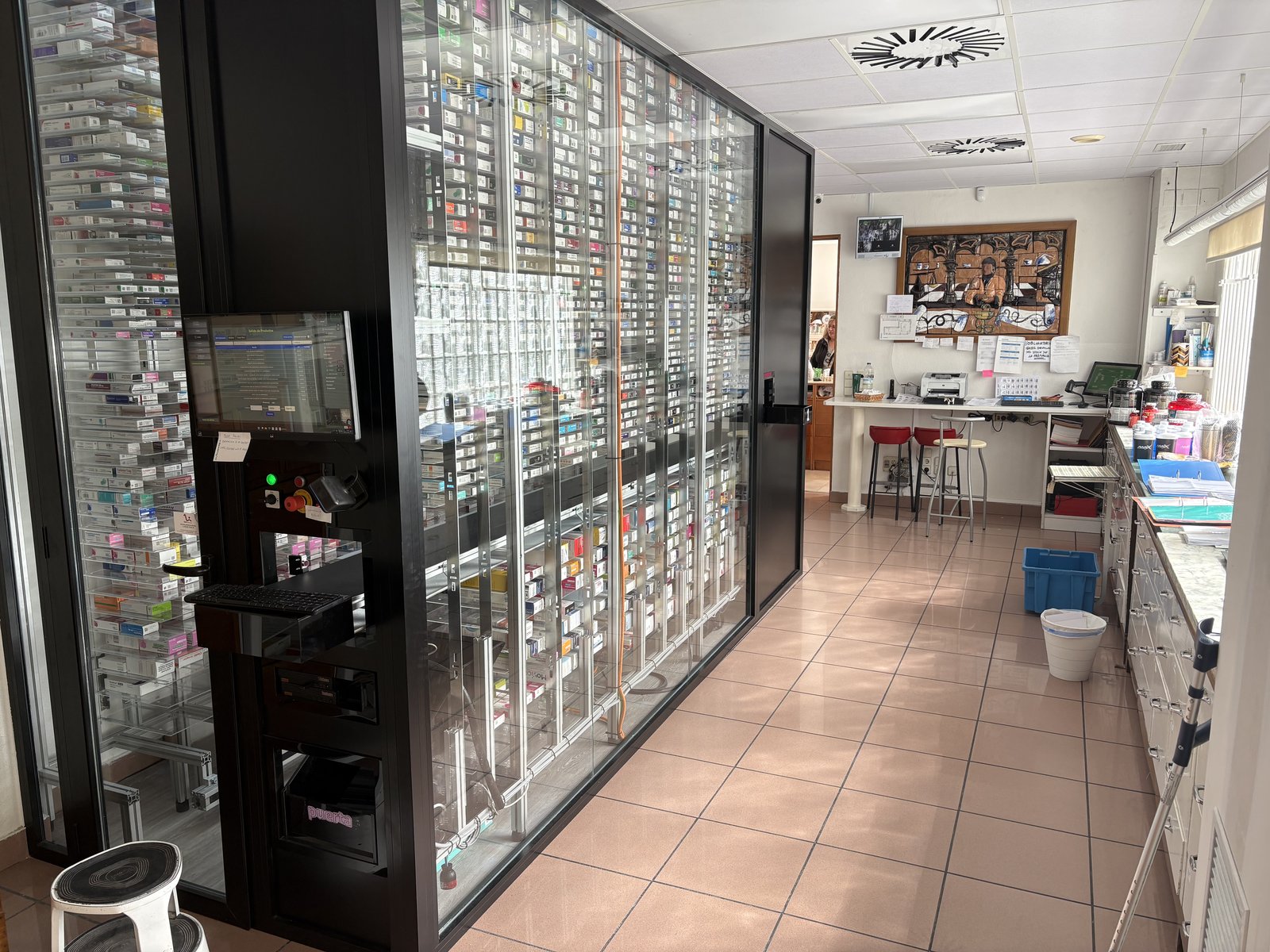 Sistema automatizado de dispensación de medicamentos